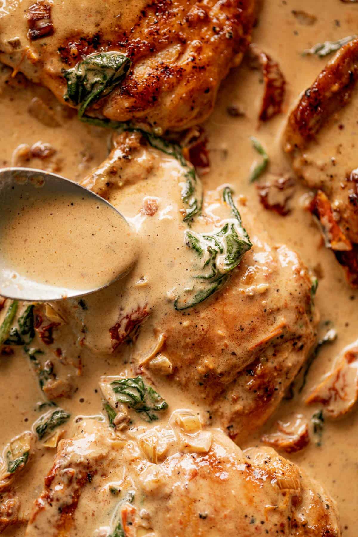 creamy tuscan chicken thighs - Article 3